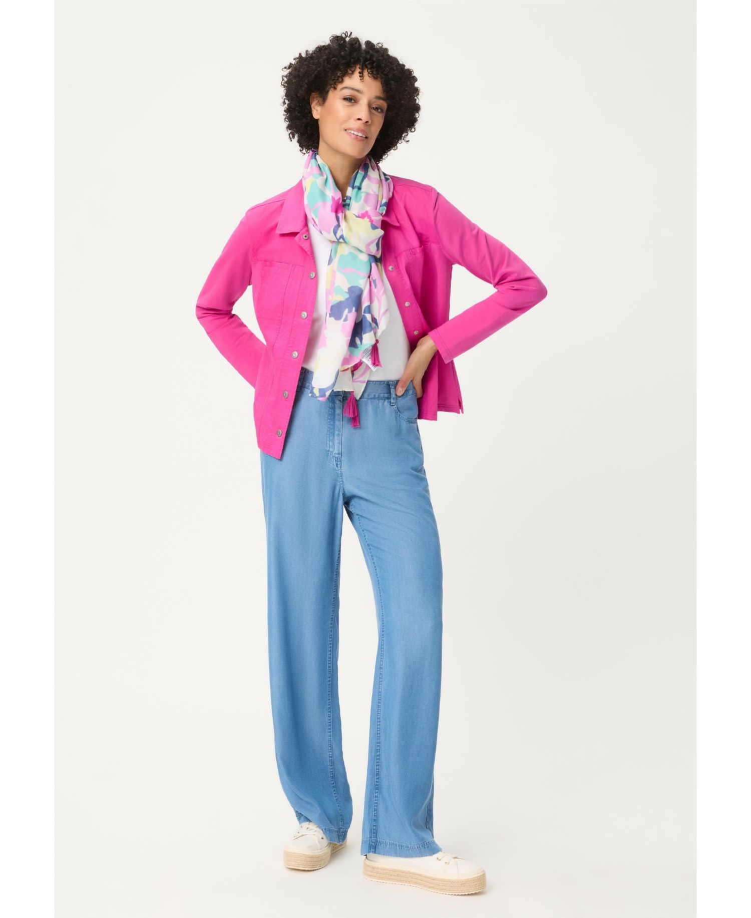 Women's Mixed Media Jacket