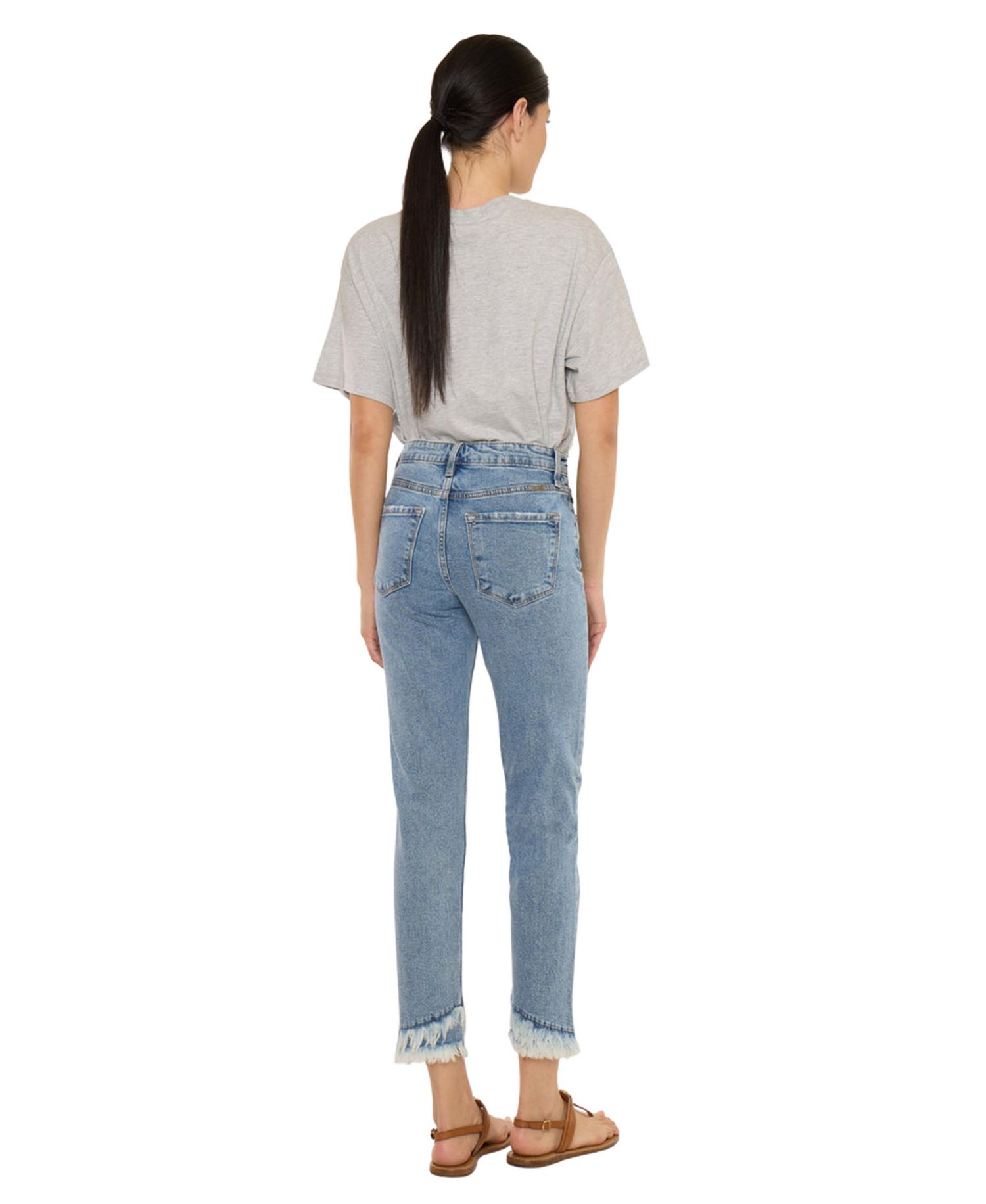 Women's Clover High Rise Straight Jeans