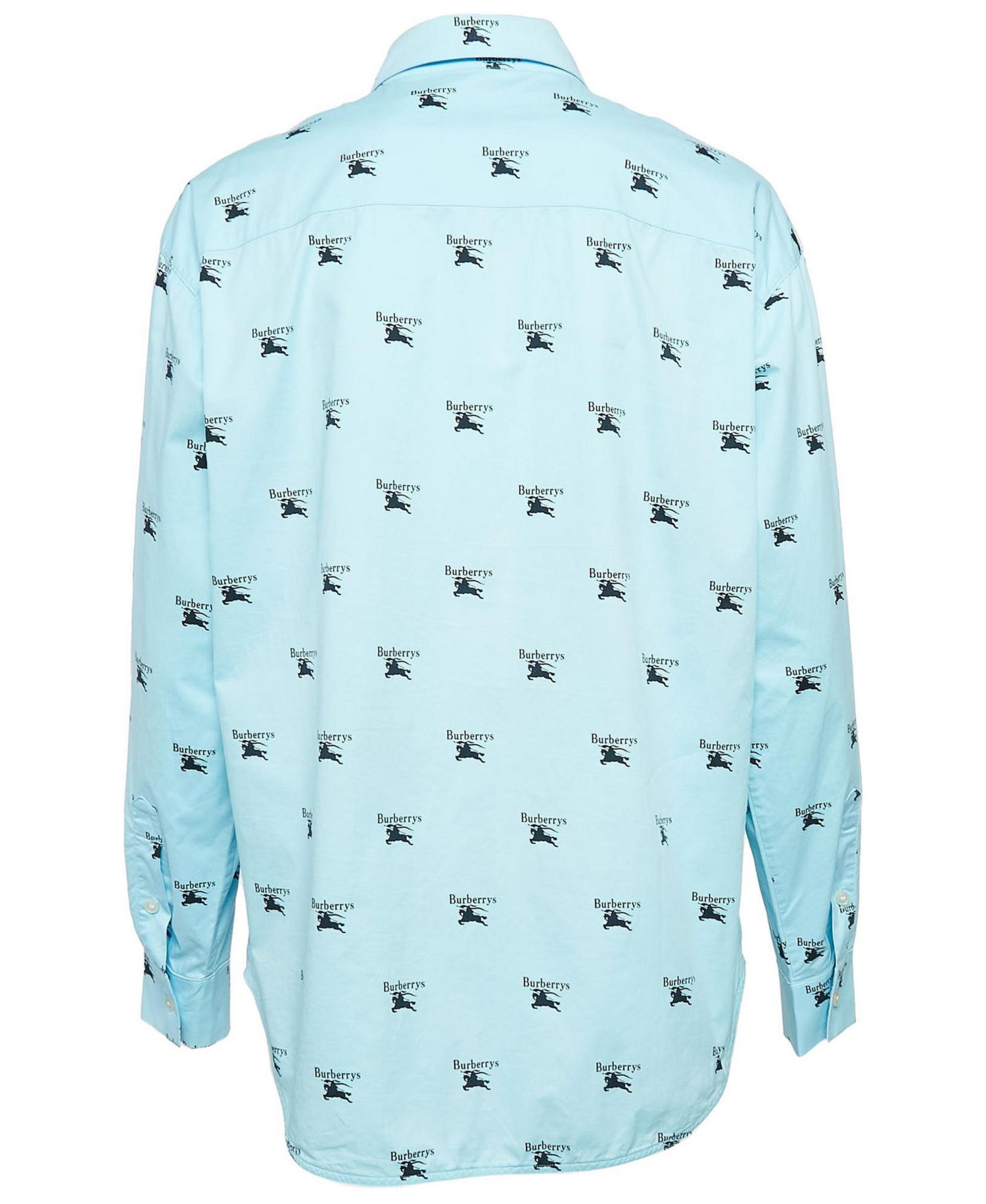 Women's Logo Print Cotton Oversized Shirt
