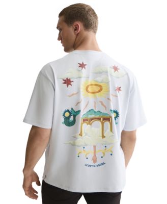 Men's Back Artwork Regular-Fit Short-Sleeve T-Shirt