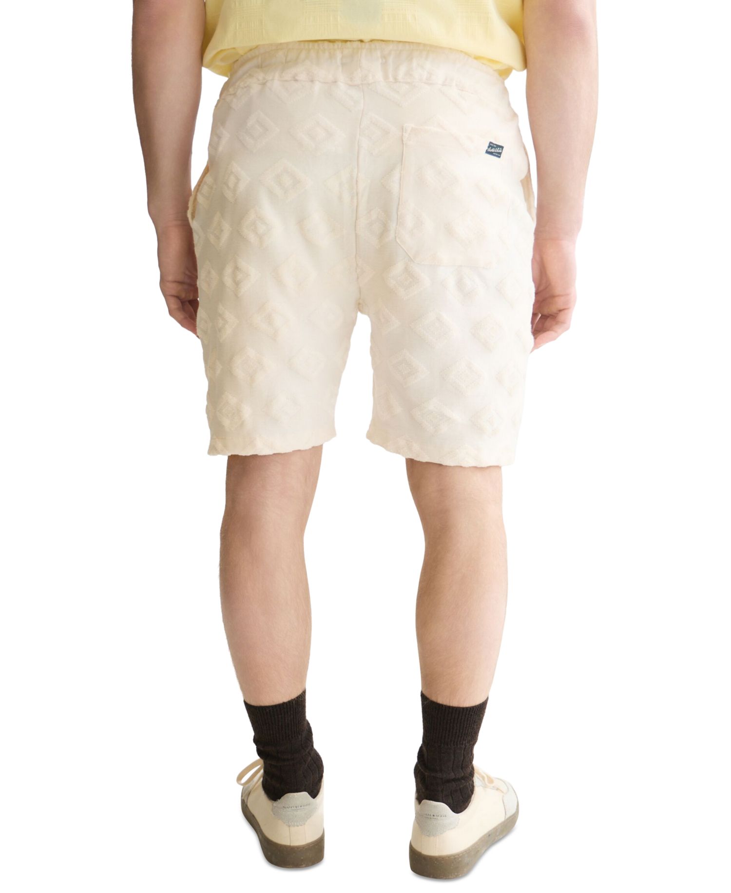 Men's Jacquard Terry Casual Bermuda Shorts