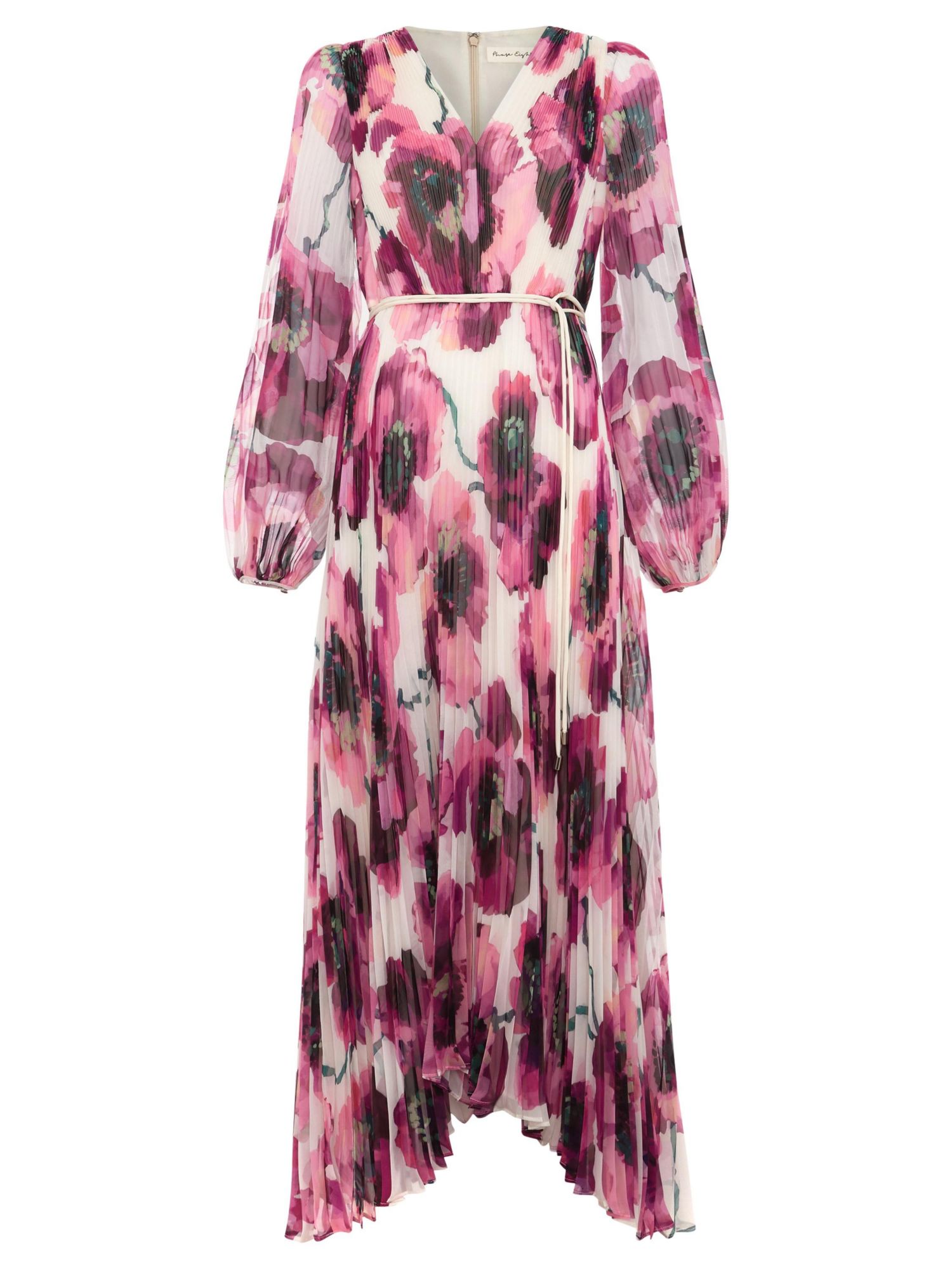 Women's Natalia Floral Pleated Maxi Dress