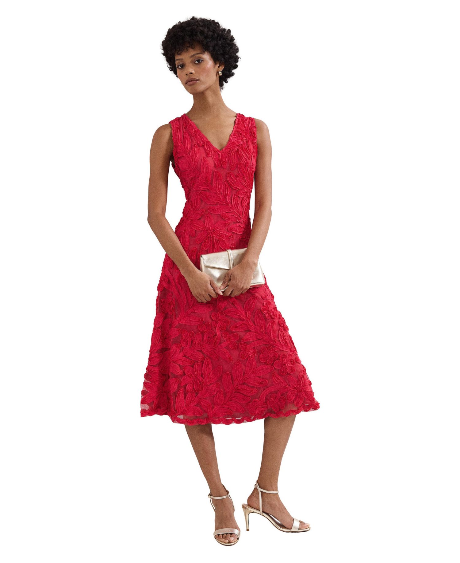 Women's Paloma Embroidered Fit Flare Dress