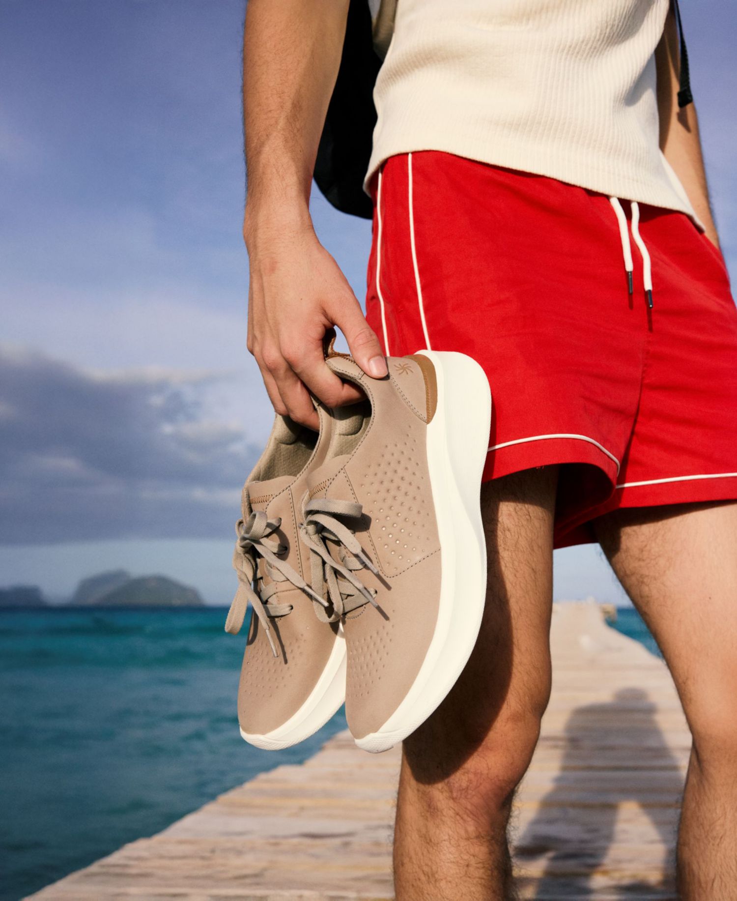Men's Solevana Round-Toe Sneakers