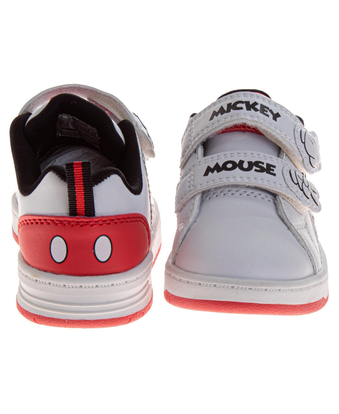 Детские повседневные кроссовки Disney Comfortable Casuals, размеры 6-12, цвет: Белый красный — фото 3