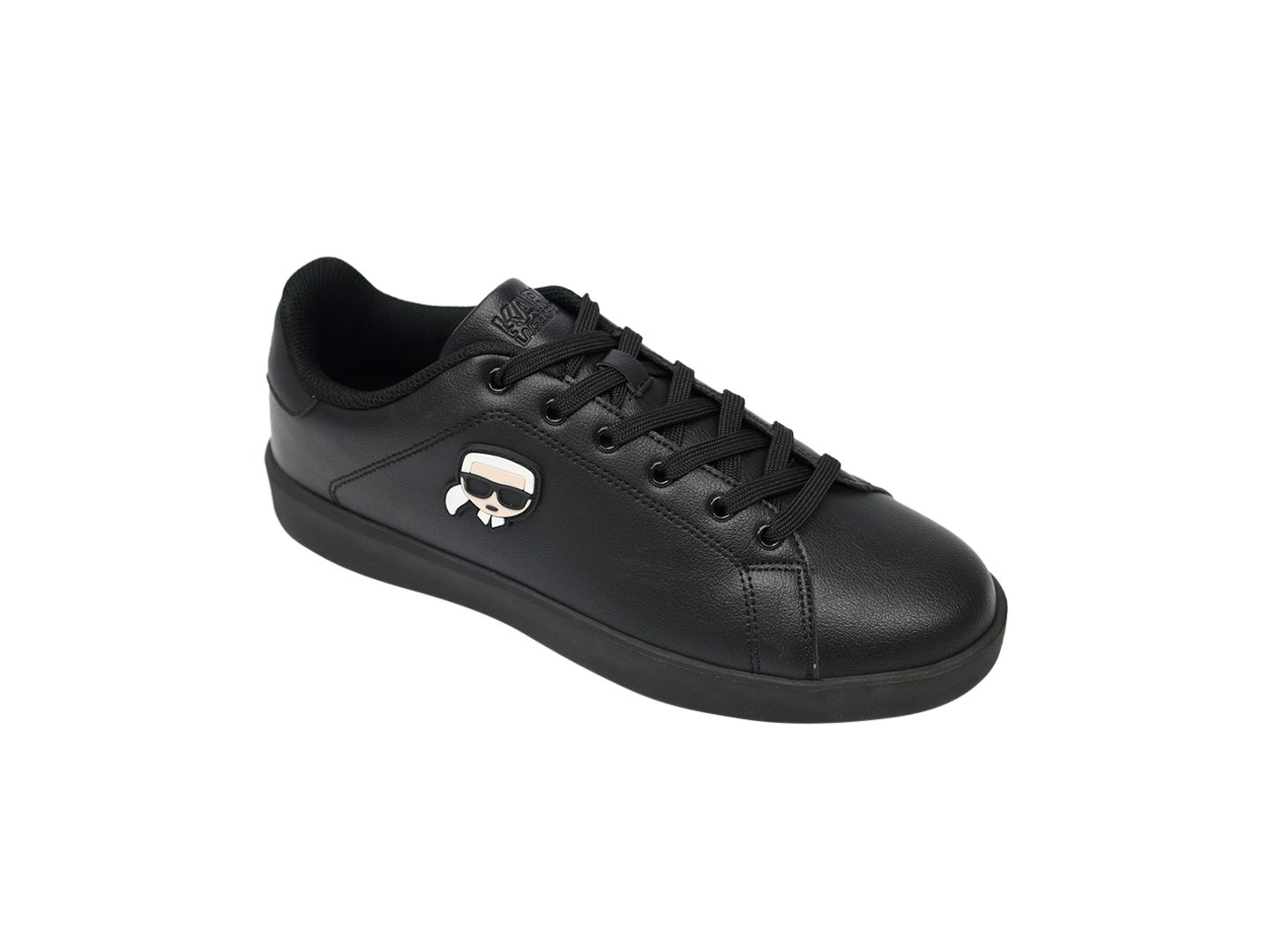 Мужские кроссовки KARL LAGERFELD PARIS Claude Lace-Up, цвет: Чёрный — фото 1