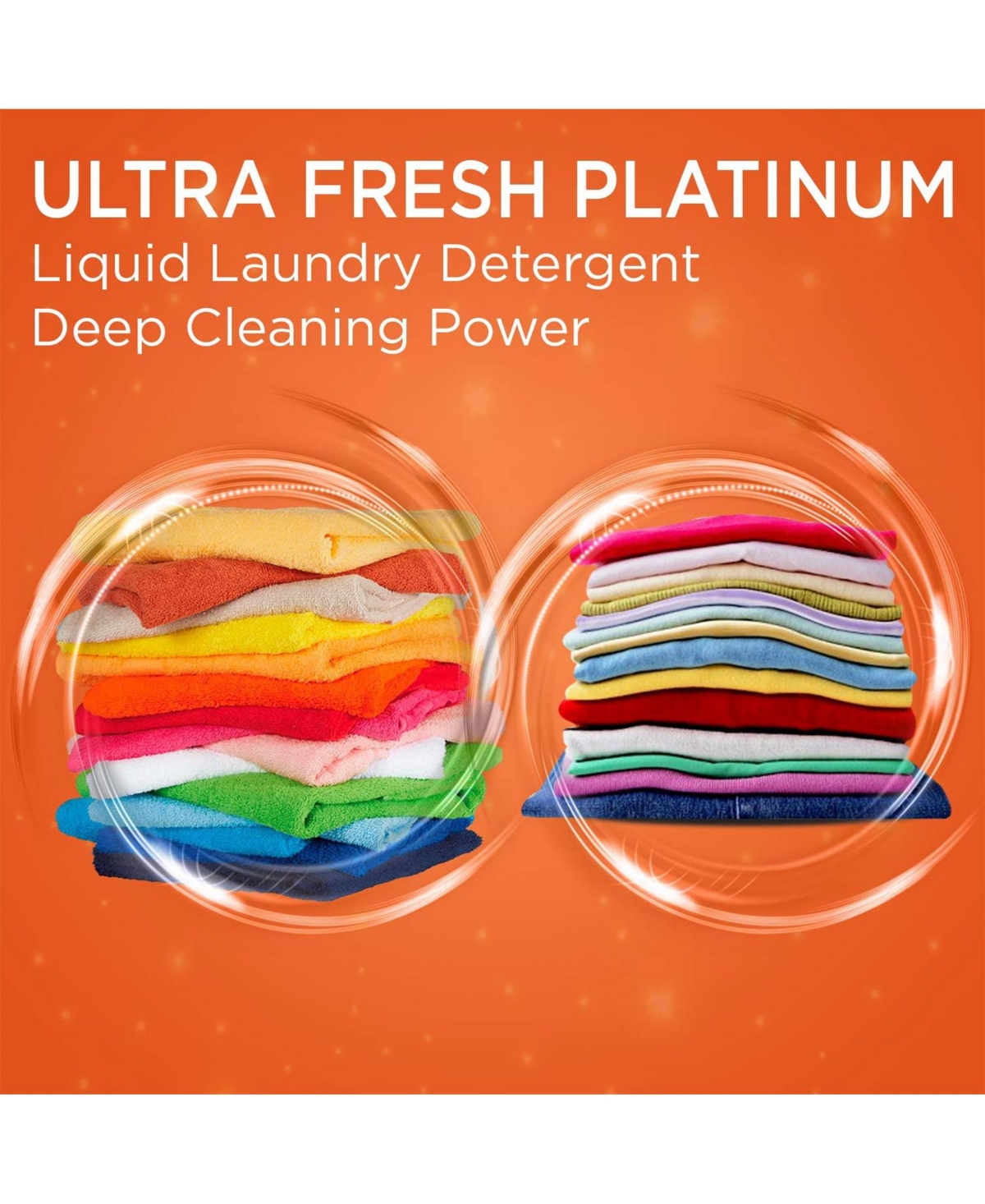Ultra Fresh 6X Platinum 5 Gal Laundry Detergent, Up to 640 Loads