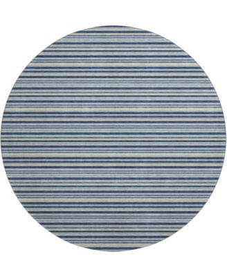 Soft Essentials Machine Washable SE2 8'x8' Round Area Rug