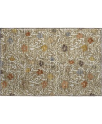 Soft Essentials Machine Washable SE4 1'8"x2'6" Area Rug