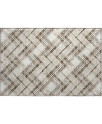 Soft Essentials Machine Washable SE3 1'8"x2'6" Area Rug