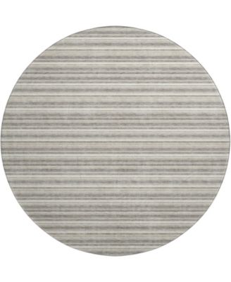 Soft Essentials Machine Washable SE2 8'x8' Round Area Rug