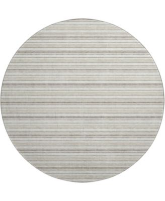 Soft Essentials Machine Washable SE2 8'x8' Round Area Rug