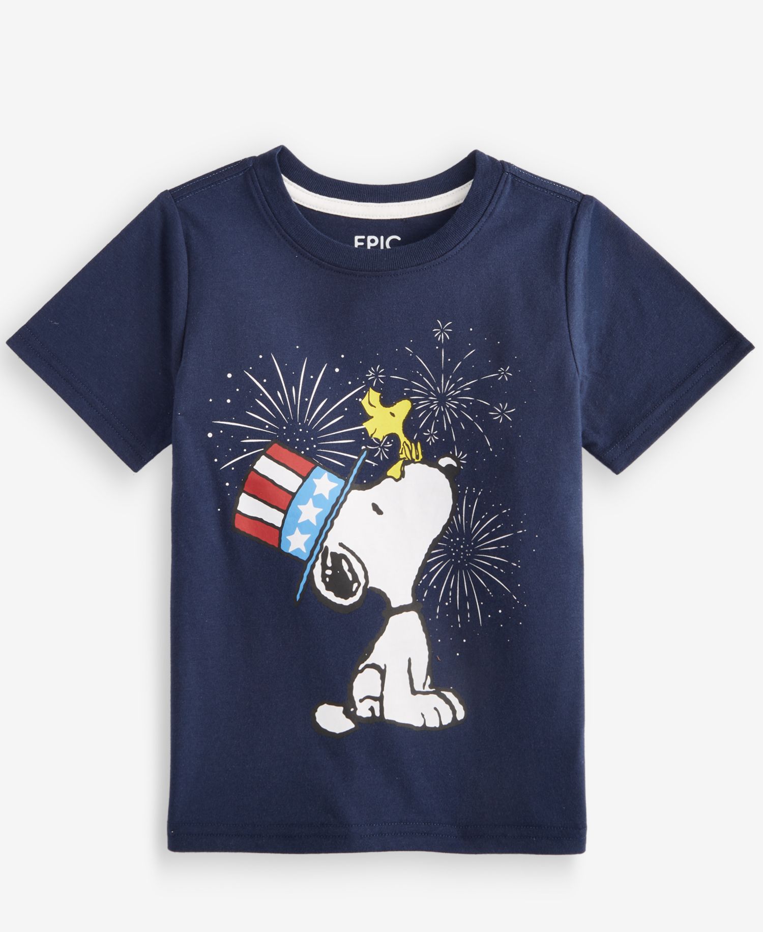 Toddler Boys' 12M-5T Snoopy Fireworks T-Shirt