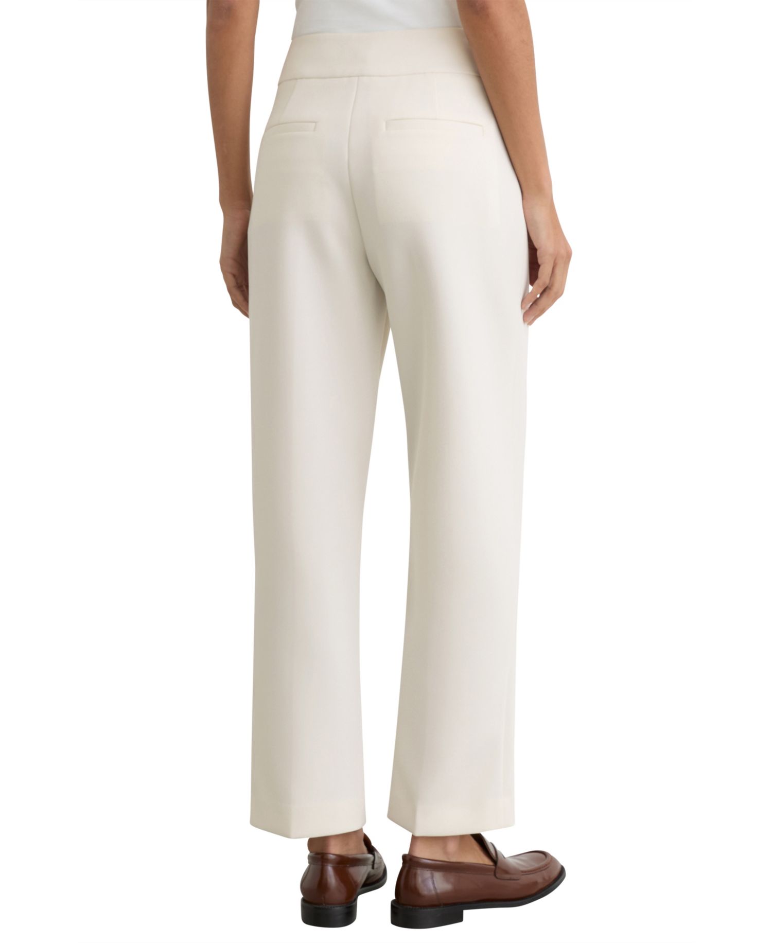Women's Welt-Pocket Tapered Trousers