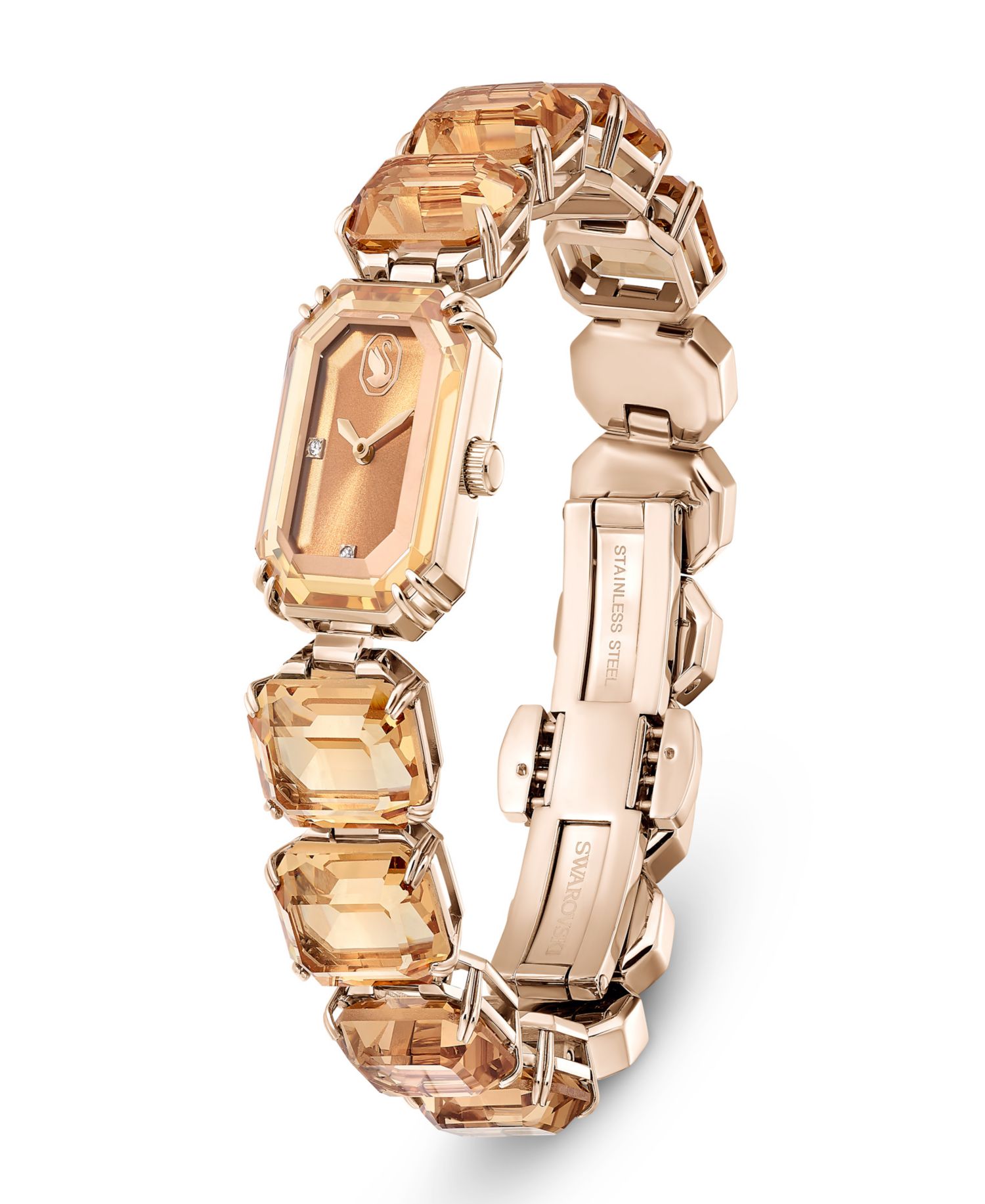 Octagon Cut Bracelet Watch 23 x 17mm