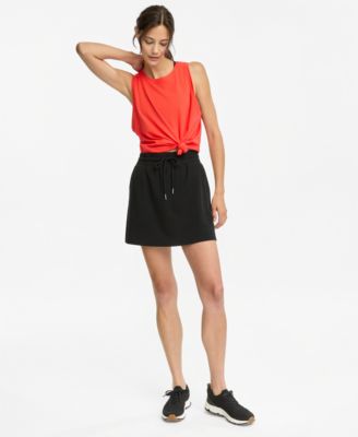 Women's Textured Drawstring Skirt