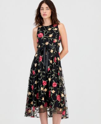 long black linen dress Lanhtropy Athina Midi Ballgown Plus Size Long Sleeve Color:Denim Blue Windsor hits above the ankle