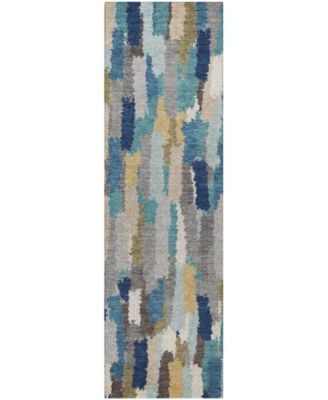 Kenner KN6 2'3"x7'6" Runner Area Rug