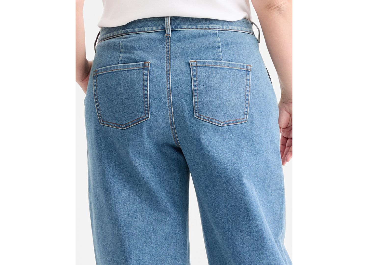 Women's High-Rise Wide-Leg Jeans