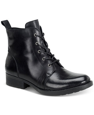 Born Troye Ankle Lace-Up Booties - Boots - Shoes - Macy&#39;s