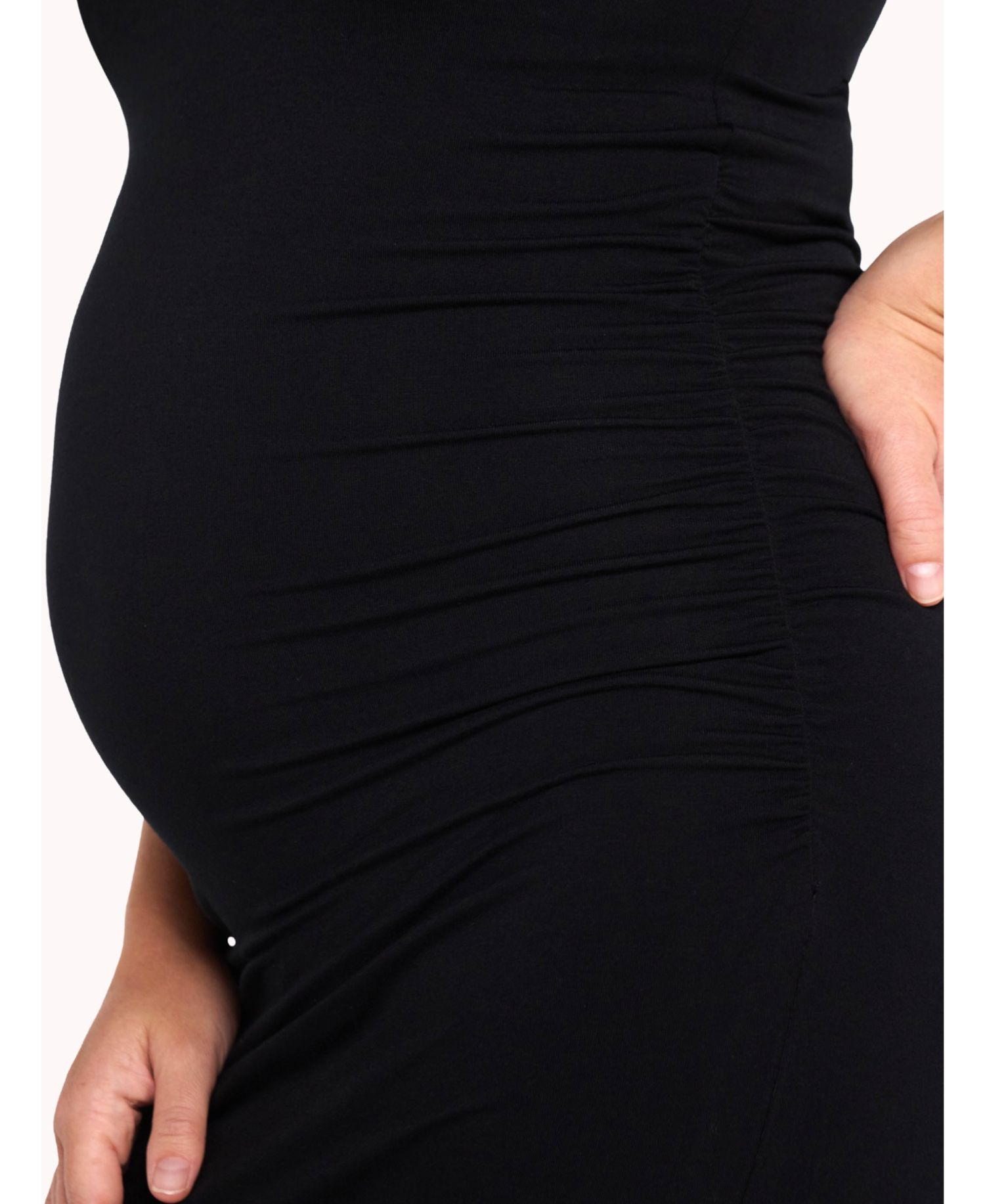 Women's Motherhood Muscle Sleeve V-Neck Mini Dress