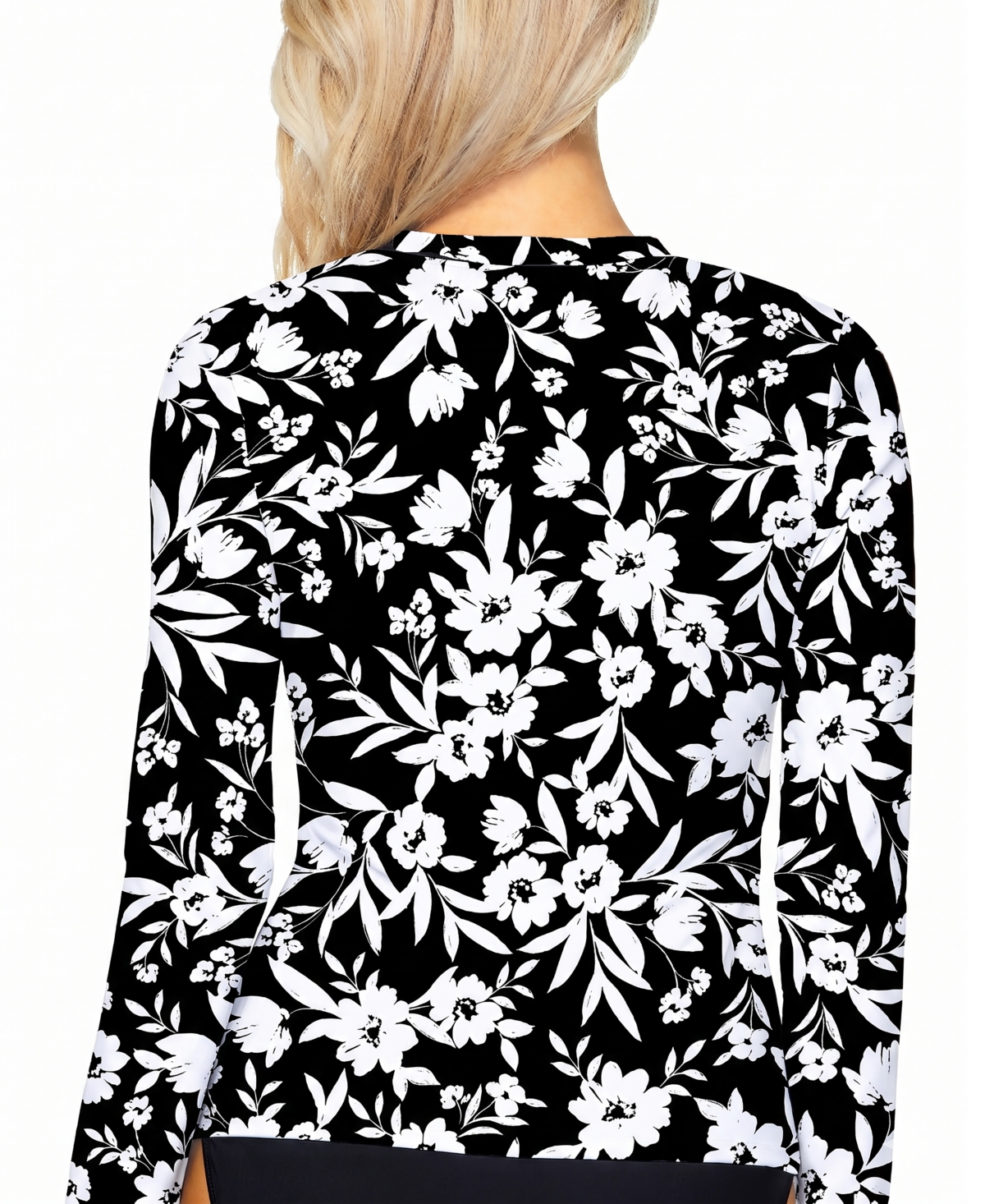 Island Escape Women's Half-Zip Rash Guard