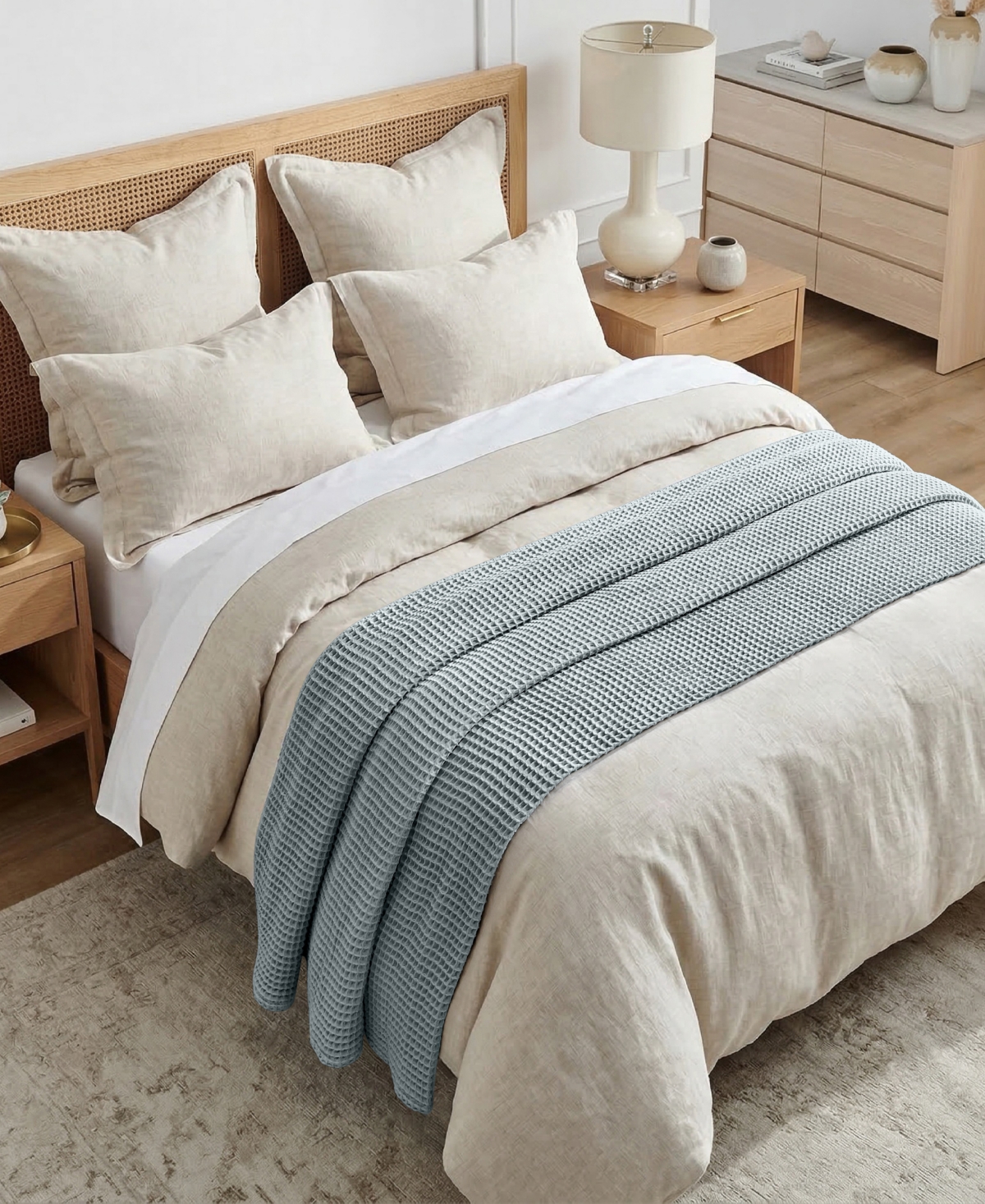 Levtex Home Waffle Textured Blanket, Queen