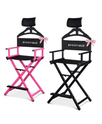 28" Height Tall Director Chair Folding Artist Makeup Head Rest 2 Pack