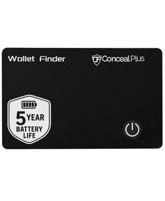 Men's Wallet Finder Slim Tracker with 5-Year Battery Life for Wallet, Backpack, Luggage and More, Works with Apple Find My iOS