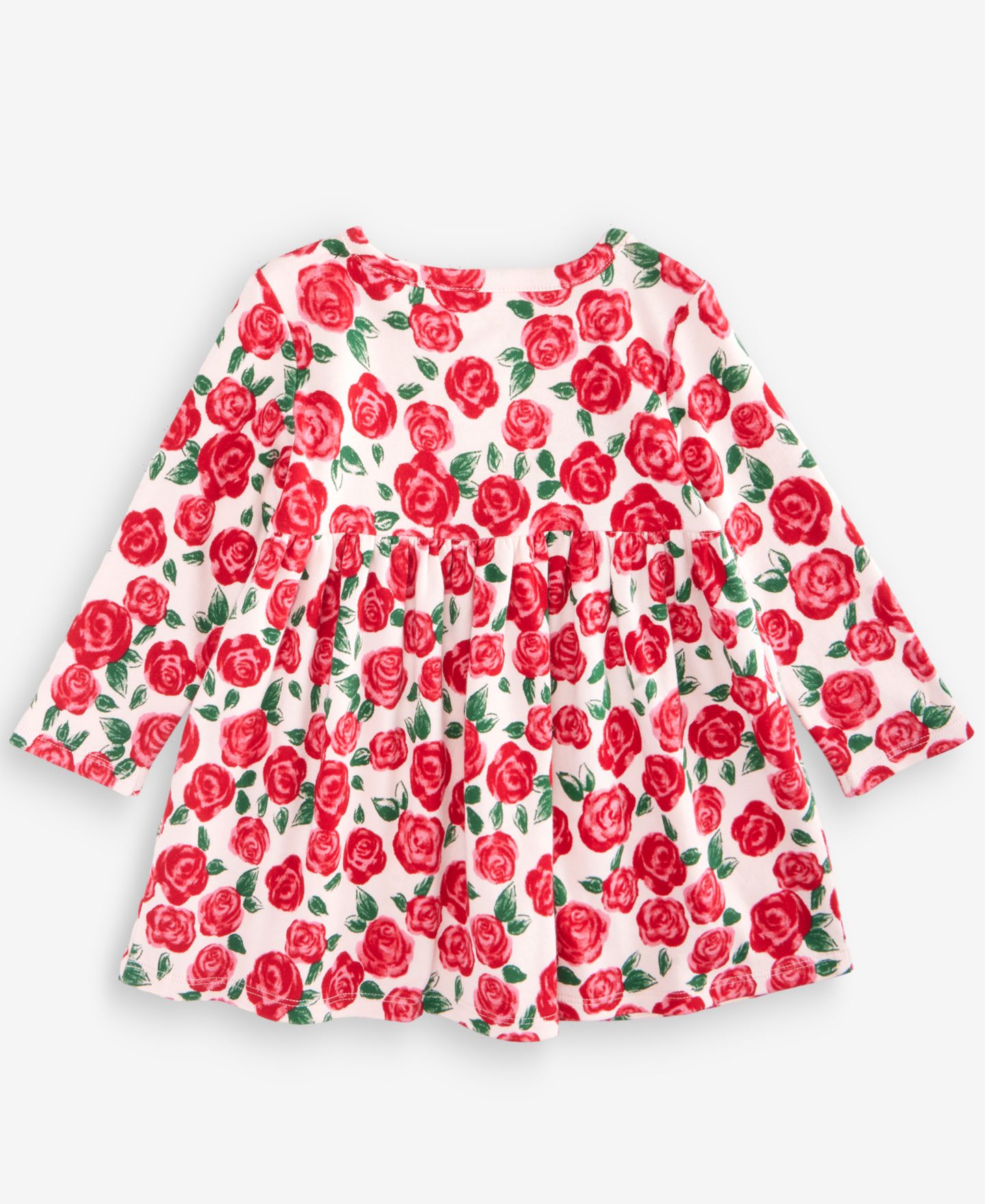 Платье First Impressions Long-Sleeve Rose Dress для девочек-малышей — фото 2