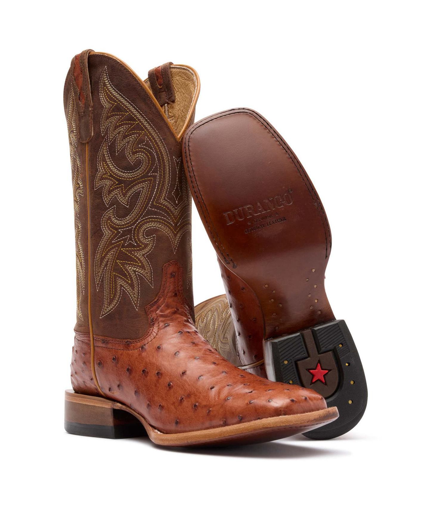 Men's Premium Exotics Full-Quill Ostrich Western Boot