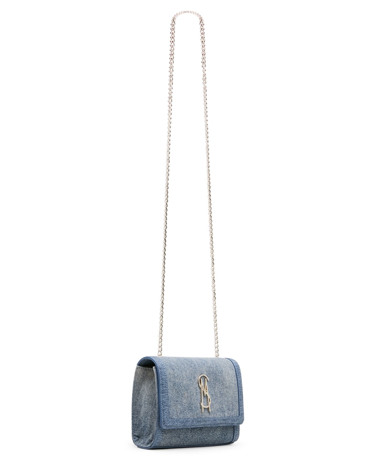 Женская сумка Steve Madden Larisad Denim Mini Crossbody, цвет: Джинсовый — фото 3