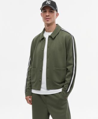 Men's Sport Mesh Striped Jacket