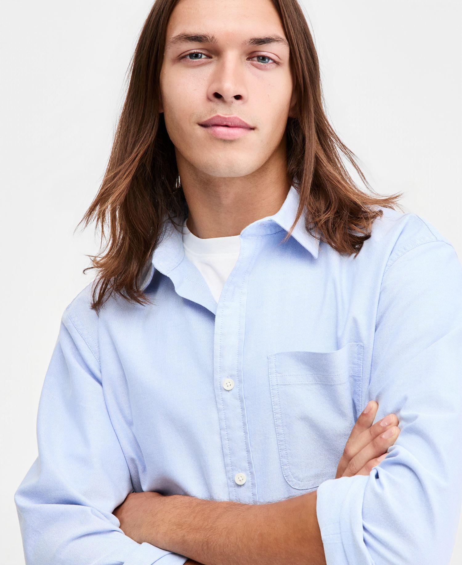 Men's Oxford Long-Sleeve Shirt