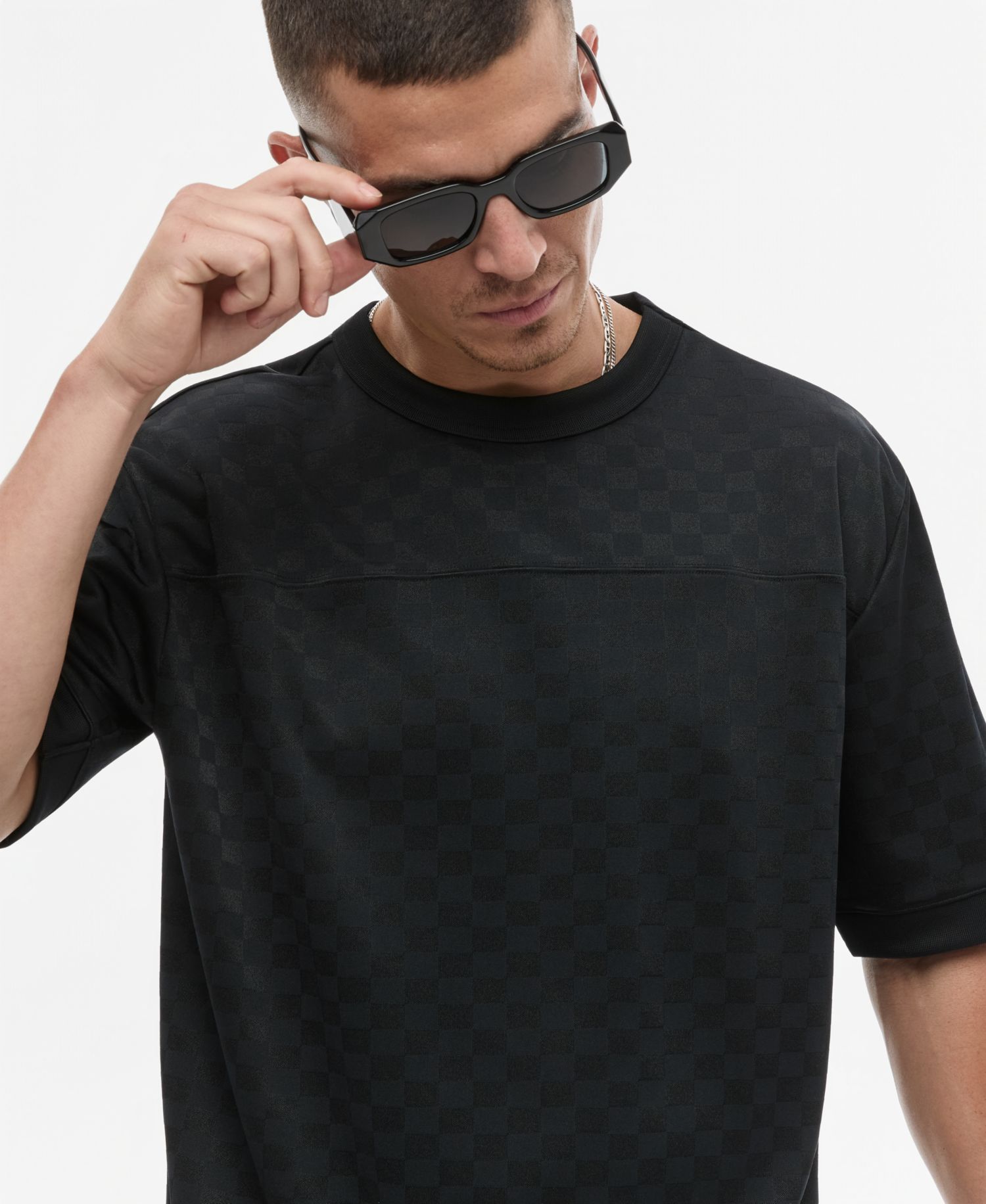 Men's Relaxed Tricot Crewneck T-Shirt