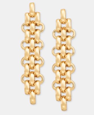 Rolo Chain Drop Earrings 
