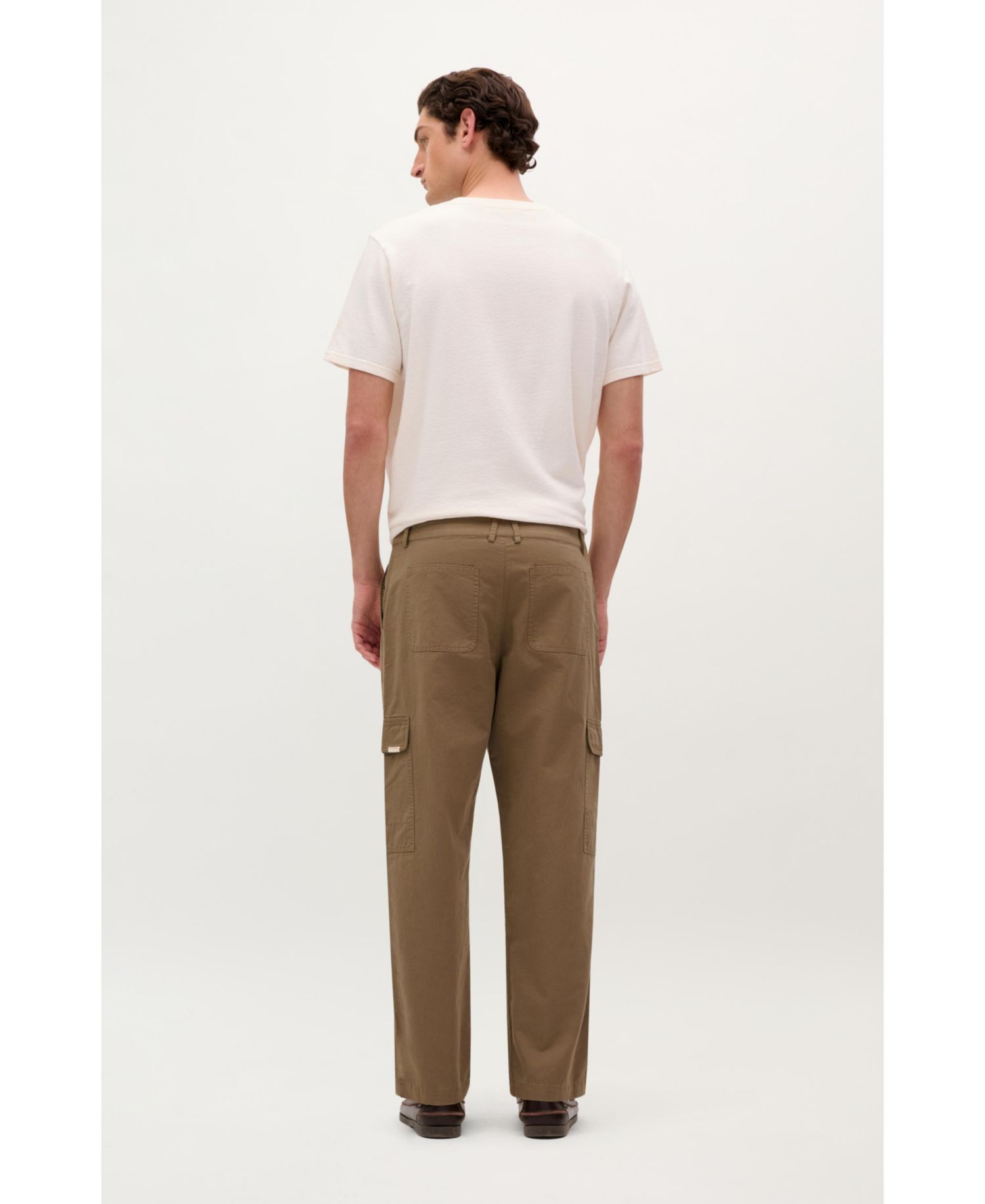 Men's Cargo Linen Pants