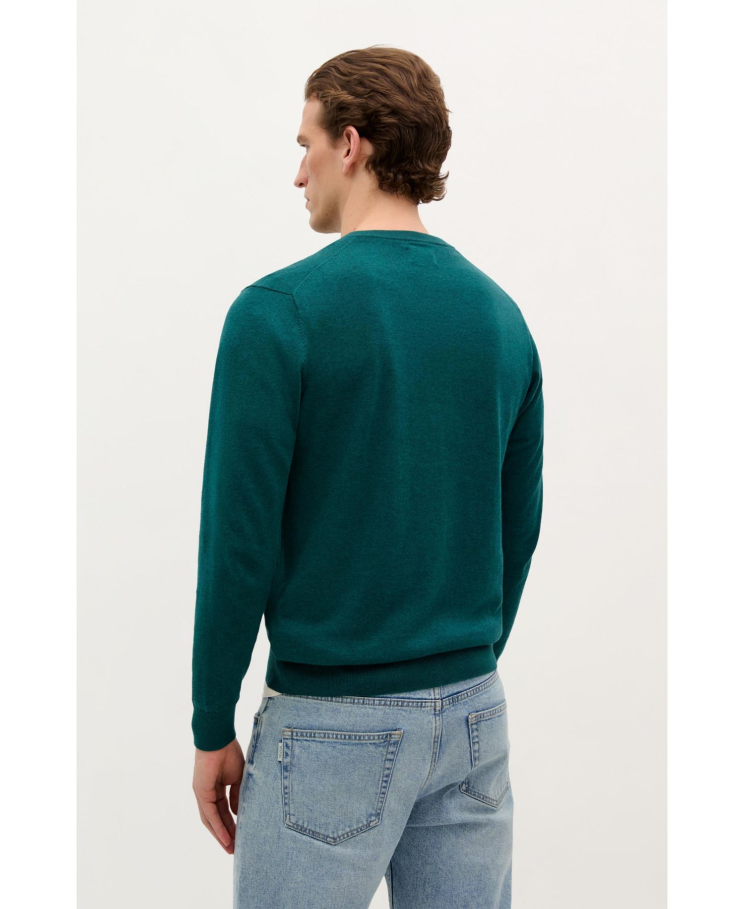 Men's Skull V Neck Tricot
