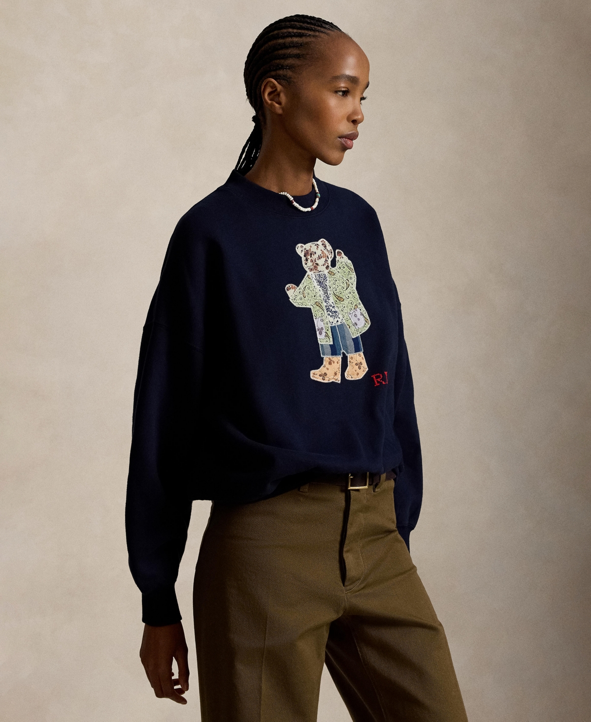 Polo Ralph Lauren Women's Crewneck Long-Sleeve Sweatshirt
