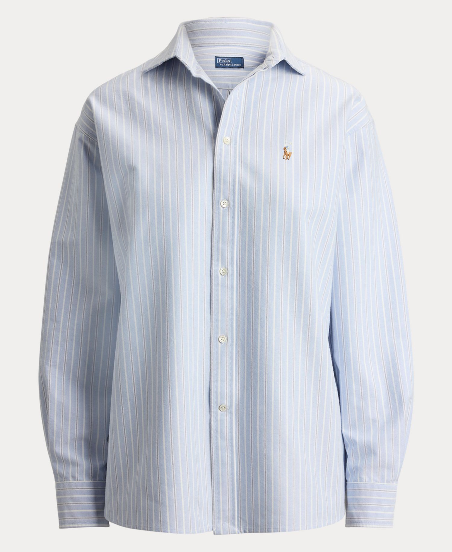 Women's Point Collared Relaxed-Fit Shirt
