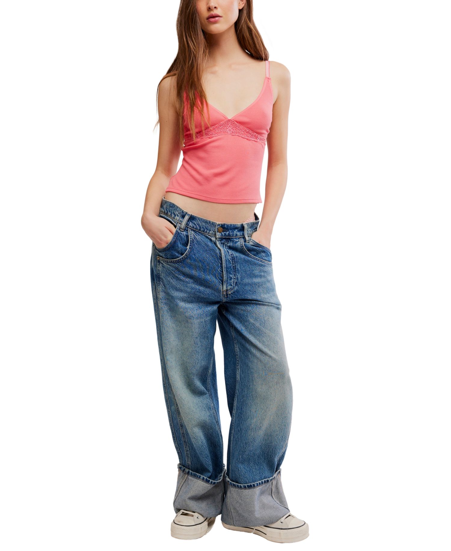 Women's V-Neck Sleeveless Lounge Tank Top