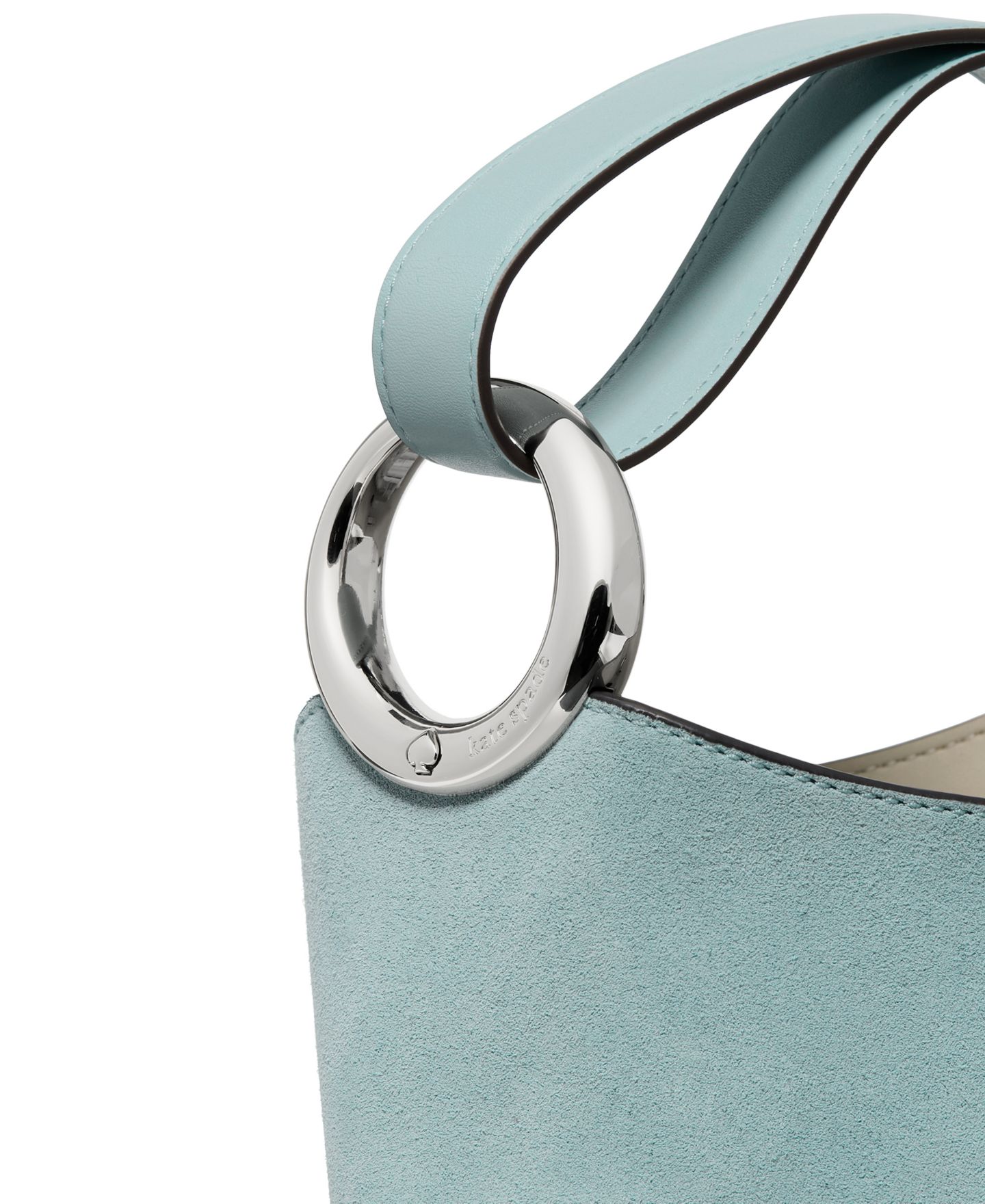 Женская сумка kate spade new york Halo Mini Bucket Handbag, цвет: Морской — фото 6