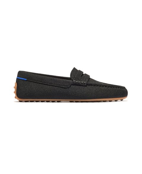 Женские туфли Rothy's Daily Driver Slip-On, цвет: Чёрный