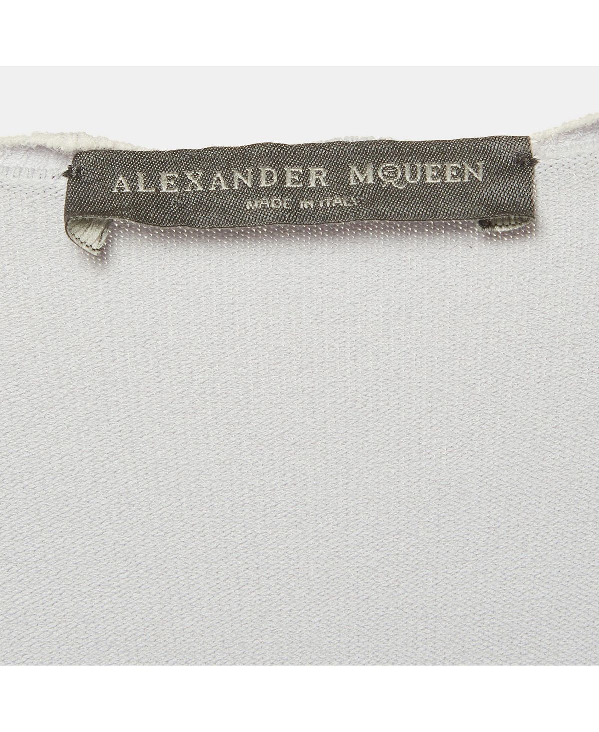 Pre-Owned Alexander Mcqueen Women's Stretch Knit Mini Dress view 3 — MAYCSS fashion products