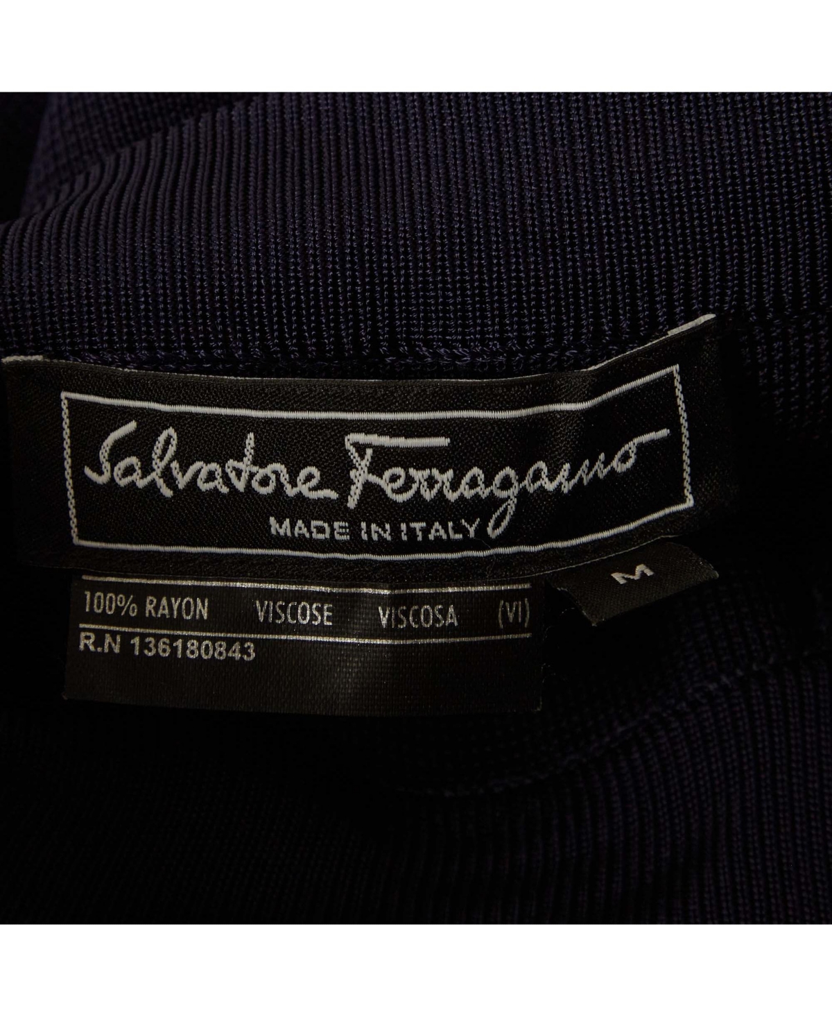 Pre-Owned Salvatore Ferragamo Women's Stretch Knit Pleated Mini Skirt