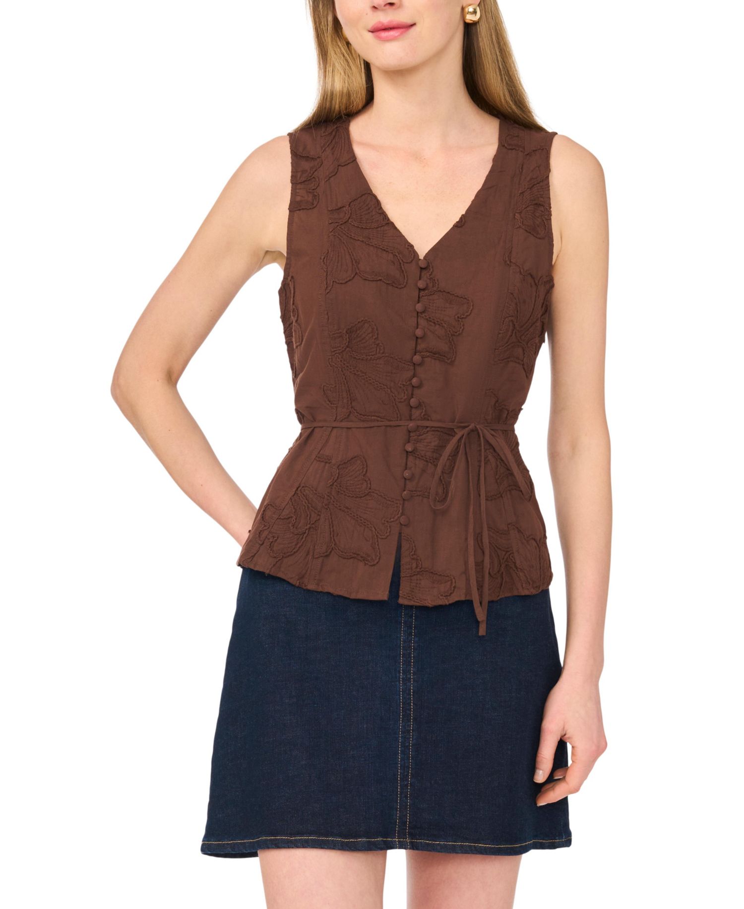 Women's Cotton V-Neck Tank Top
