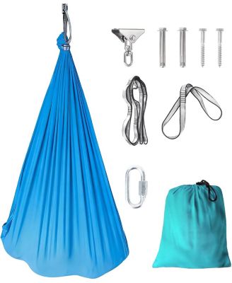 Sensory Swing for Kids and Adults, Indoor Sensory Swing for Hug Like Calming Effect, Double Layered Soft Fabric and Heavy Duty Hardware