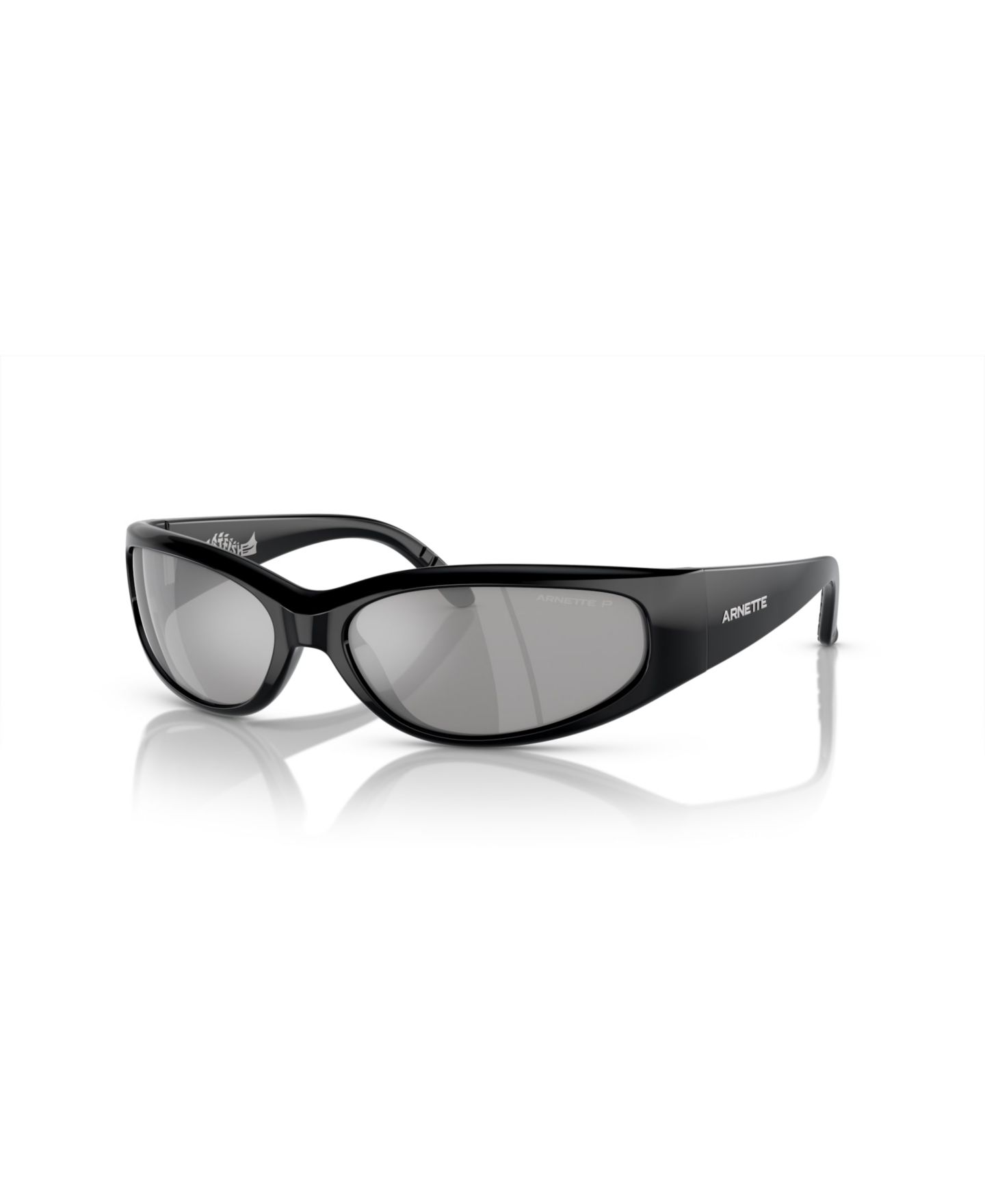 Мужские солнцезащитные очки Arnette Polarized Catfish Sunglasses, AN4302, цвет: Чёрный — фото 1