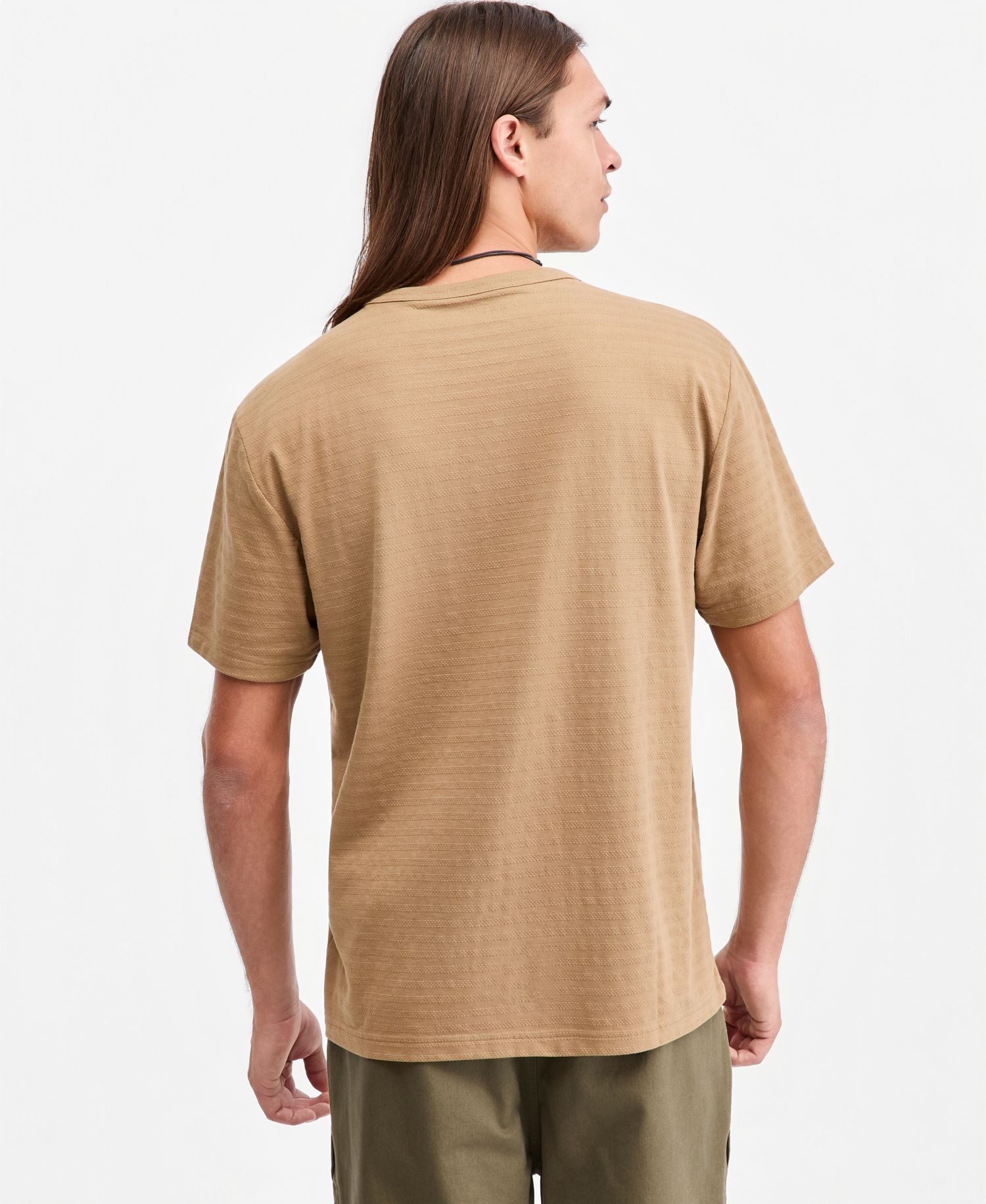 Men's Tonal Stripe Jacquard T-Shirt