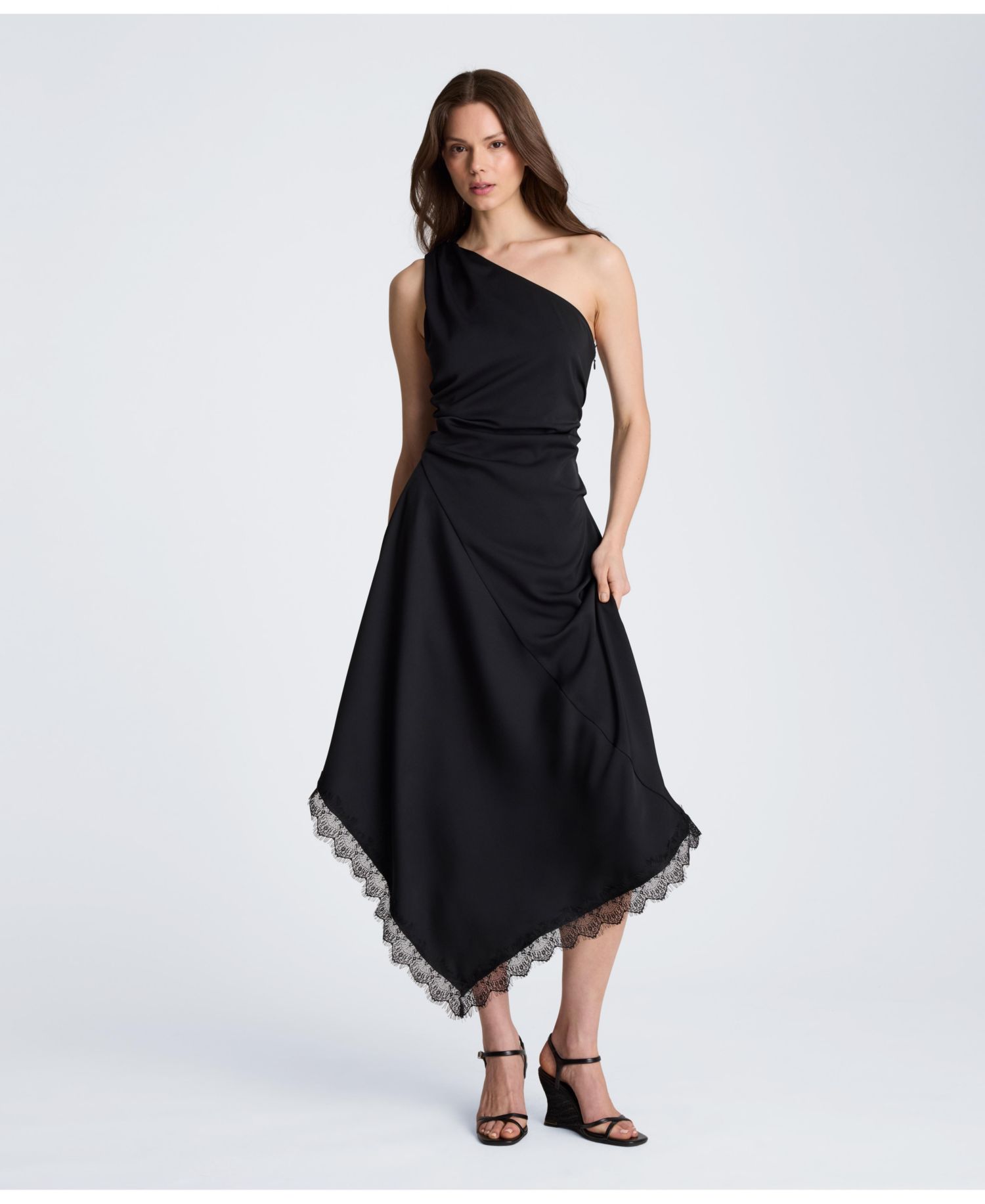 Women's One-Shoulder Asymmetrical Dress